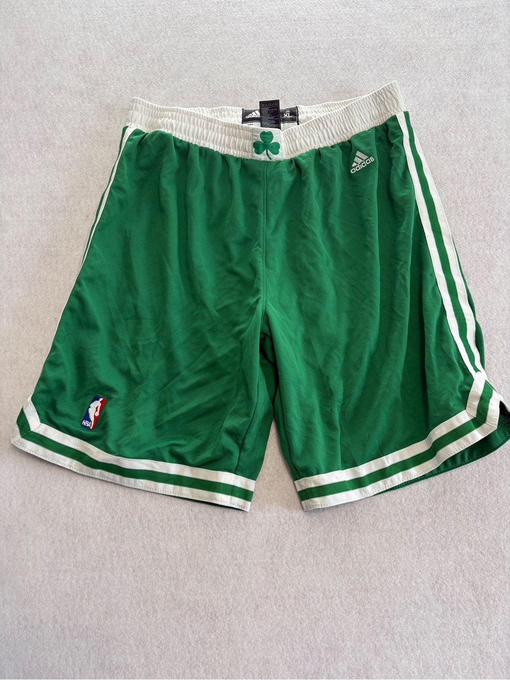 Boston Celtics men’s short NBA basketball shorts athletic wear green